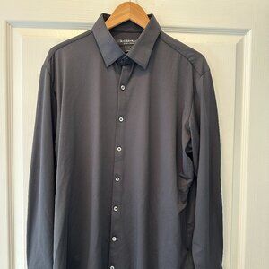 Mizzen+Main Button Up Dress Shirt Large Standard Fit